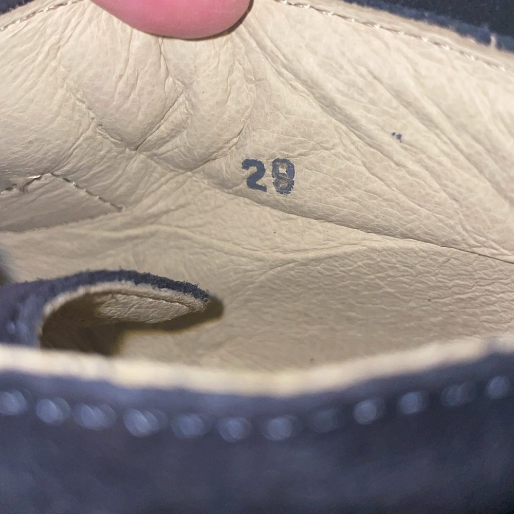 NWT NATURINO CHOCO Suede Desert Boots in Blue - Picture 10 of 15